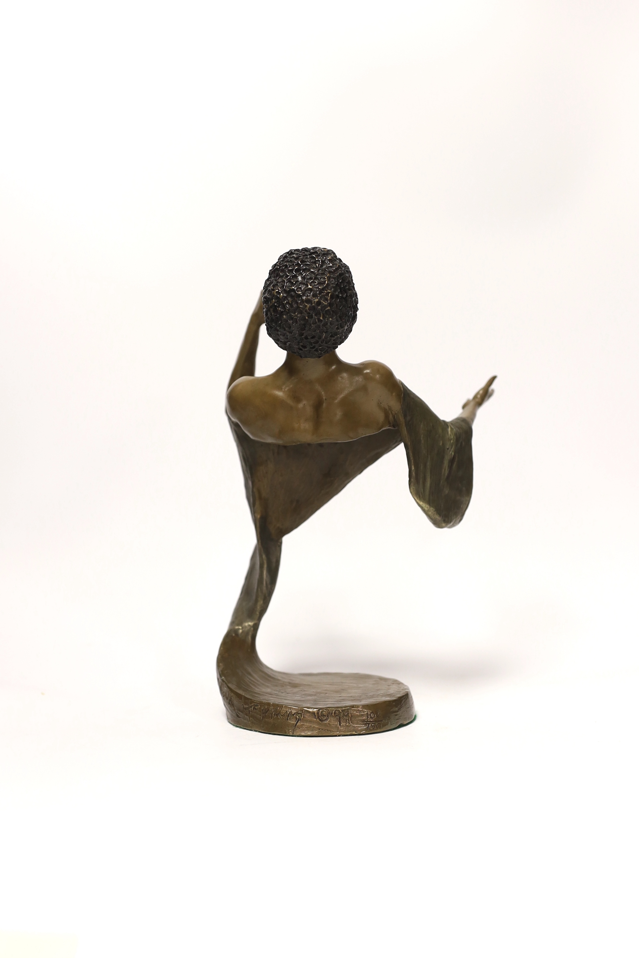 Mark Hopkins, bronze sculpture, 